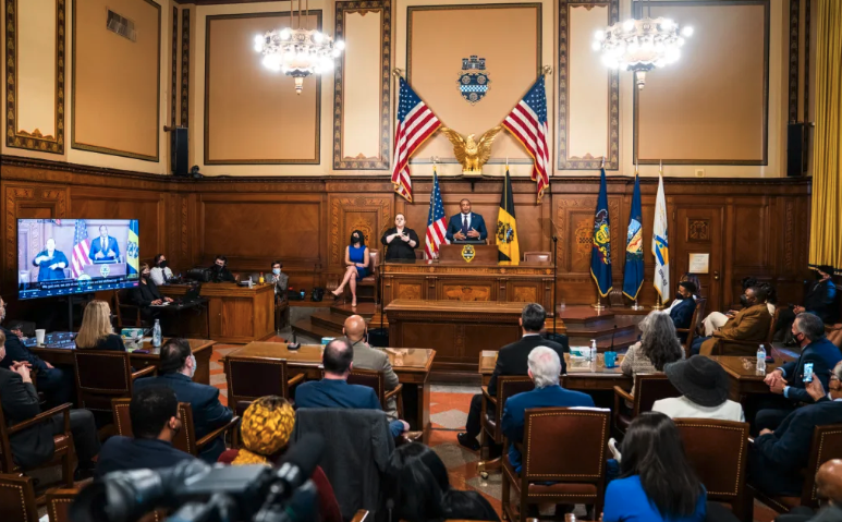 SLIP interpreting in a court house